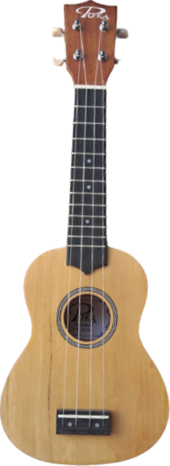 PUKA UK-21BN SOPRANO UKULELE KAHVERENGİ KILIF HEDİYE