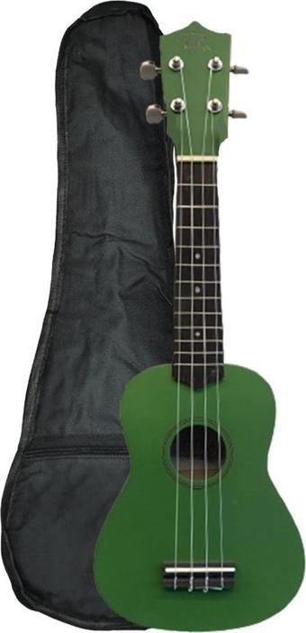 PUKA UK-21GR SOPRANO UKULELE YEŞİL KILIF HEDİYE