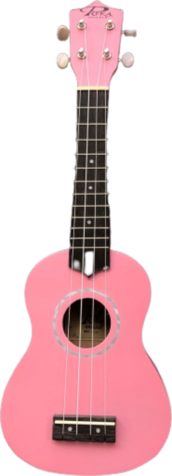 PUKA UK-21PK SOPRANO UKULELE PEMBE KILIF HEDİYE