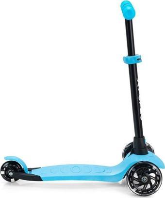 Yoyko Elite 3 Tekerlekli Işıklı Scooter Mavi,Işıklı Çocuk Scooter