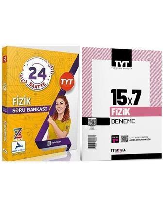 2024 Paraf TYT Fizik Soru Z Takımı ve Marka TYT Fizik 15x7 Deneme Seti - PRF Paraf Yayınları