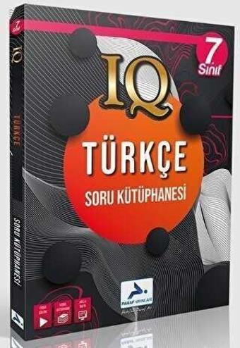 PRF Yayınları 7. Sınıf Türkçe IQ Soru Kütüphanesi - PRF Paraf Yayınları