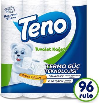 Teno Avantaj Paket Tuvalet Kağıdı 96 Rulo