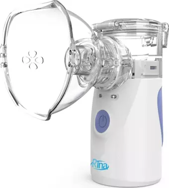Rina Ultrasonic Taşınabilir Pilli Mesh Hava Makinesi Sessiz Nebülizatör