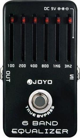 Joyo JF11 6 Band EQ Gitar Pedalı