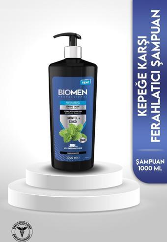 Biomen Şampuan 1000 Gr Mentol Çinko