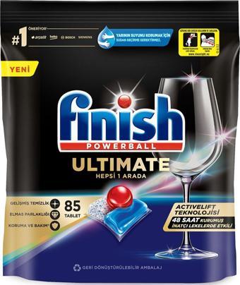 Finish Quantum Ulti Bulaşık Makinesi Tableti 85 li