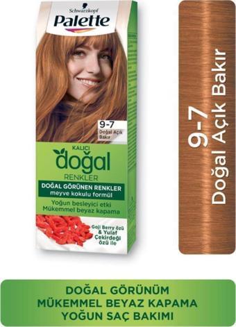 Palette Doğal Renkler No:9/7 Açık Bakır
