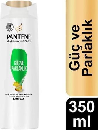 Pantene Şampuan 350 Ml Güç Ve Parlaklık