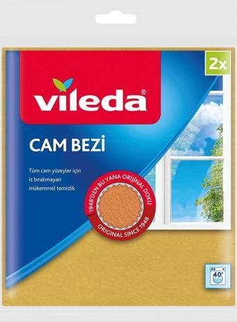 Vileda %30 Mikrofiberli Cam Bezi 2 Li