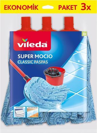 Vileda Supermocio Klasik Paspas 3lü Ekonomik Paket