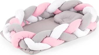 Moje Spider Baby Nest Lüx Anne Baba Yanı Pembe