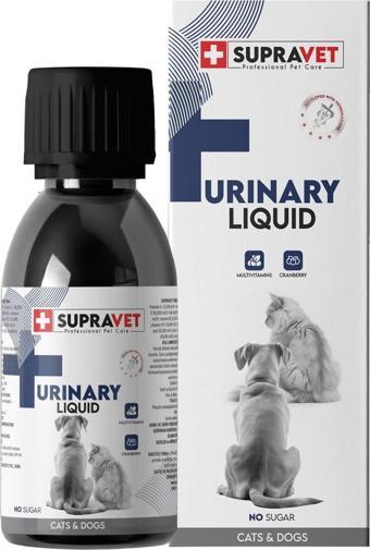 Supravet Urinary Kedi Köpek İdrar Sağlığı Destekleyici Sıvı Damla 100 Ml