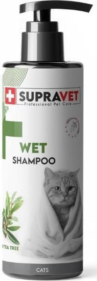 Supravet Shampoo Çay Ağacı Özlü Kedi Şampuanı 200 ml.