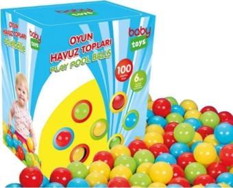 Spin Master Baby Toyz Baby Toys Oyun Havuz Topları 100 Adet 6 cm.