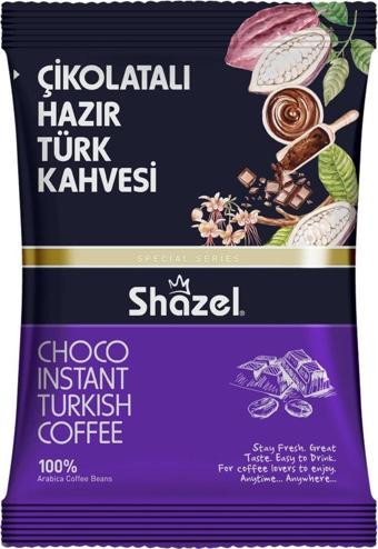 Shazel Çikolatalı Hazır Türk Kahvesi 100 G x 2 Adet