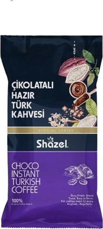 Shazel Çikolatalı Hazır Türk Kahvesi 12G Tek İçim