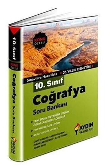 10. Sınıf Coğrafya Konu Özetli Soru Bankası - Kolektif  - Aydın Yayınları-Eğitim