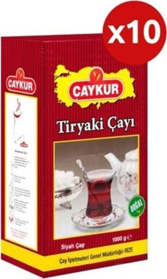 Çaykur Tiryaki Çayı 1000 Gr. (10 ADET) 10 Kilogram