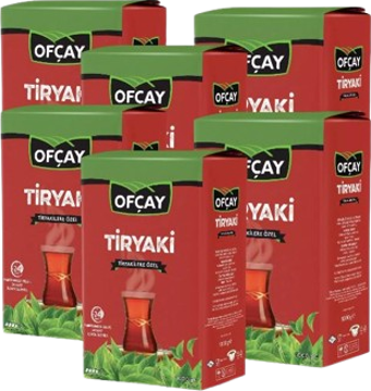 Ofçay Tiryakisine 1000 gr Siyah Dökme Çay X 6 Paket