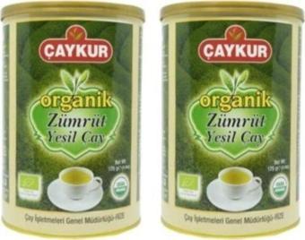 Çaykur Organik Zümrüt Yeşil Çay 125 gr X 2 Adet