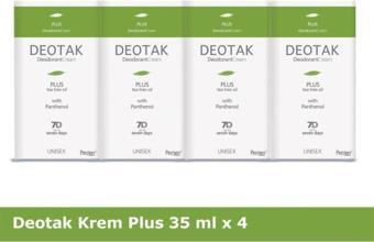 Deotak Krem Deodorant Plus X 4