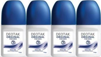 Deotak Orıgınal For Men Roll-on Deodorant 35 ml. x  4