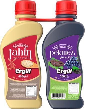 Ergül Şekerleme Ergül Tahin Pekmez Set (400gr-500gr) Muhteşem İkili