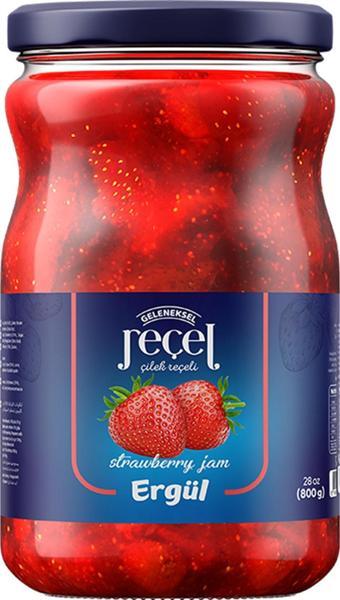 Ergül Şekerleme Ergül Çilek Reçeli 800 Gr