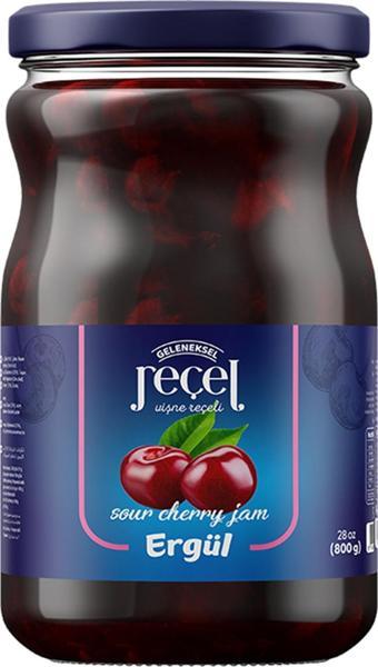 Ergül Şekerleme Ergül Vişne Reçeli 800 Gr