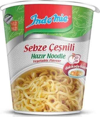 Indomie Bardak Sebze Çeşnili Noodle 60 gr (24 Adet)