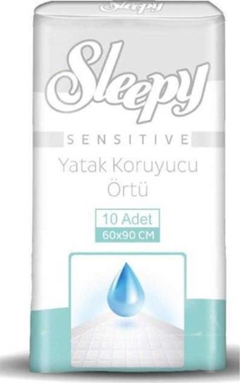 Sleepy Sensitive Hasta Yatak Koruyucu 60x90 10 Adet