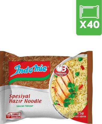 Indomie 40'lı Spesiyal Hazır Noodle Paket