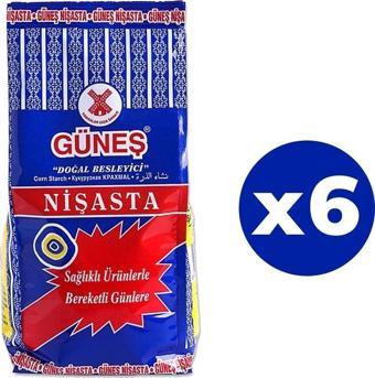 Güneş Mısır Nişastası 400 Gr X 6 Adet