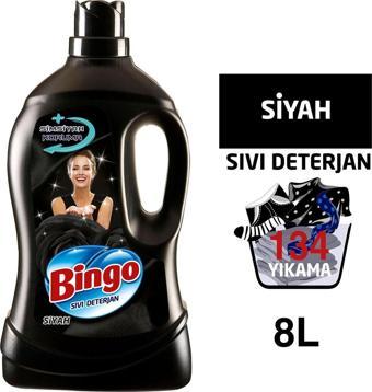 Bingo Siyah Sıvı Bakım Çamaşır Deterjanı 4 Lt - 2\\\'li