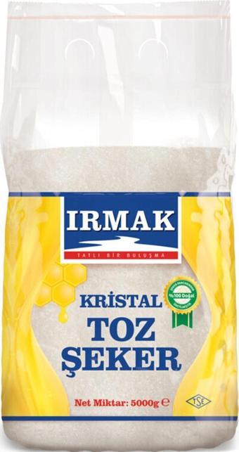 Irmak Kristal Toz Şeker 5 kg