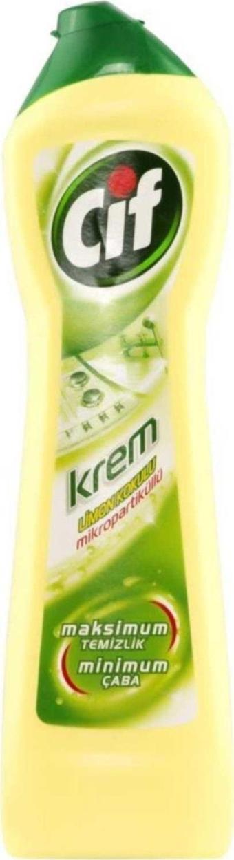 Cif Krem Limon Kokulu Temizleyici 500 ml