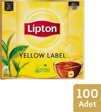 Lipton Fs Yellow Label Bardak Poşet Çay 100lü