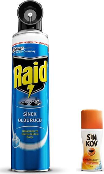 Raid RAİD 300 ml Sinek İlacı Ve Sinkov Sinek Kovucu Losyon 100 ml