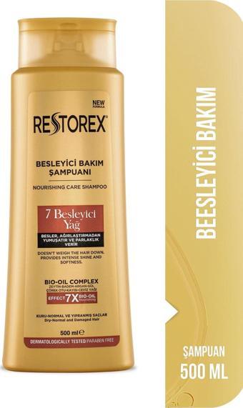 Restorex Bakım Şampuanı 7 Besleyici Yağ 500 ml