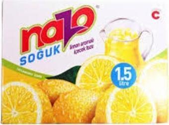 Nazo Limon Aromalı Toz Içecek 9 gr 24 Adet