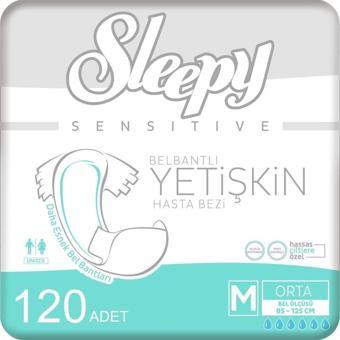 Sleepy 4lü Medium Yetişkin Hasta Bezi 30x4 Adet ( 120 Adet)