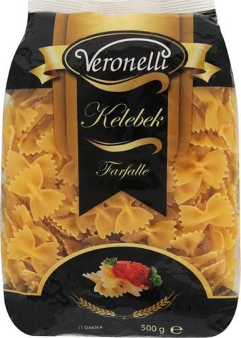 Veronelli Kelebek Makarna 500 G