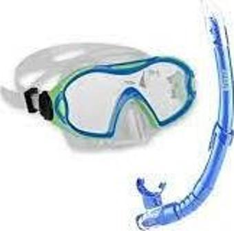 Voit Junior (Çocuk ) Maske Snorkel Set-  Mavi- Yeşil