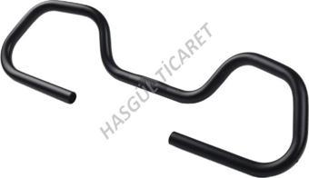 Hsgl Bisiklet  Alüminyum Gidon Siyah Kelebek Tur Bisikleti 31.8 Genişlik 580mm GDN402
