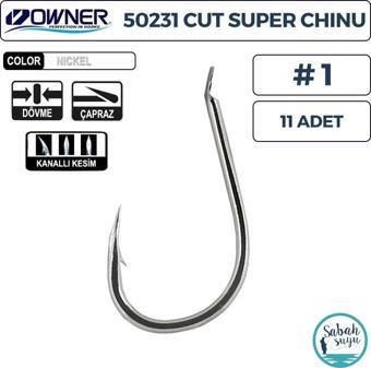 Owner 50231 Cut Super Chinu İğne Beyaz #1 (11 Adet)