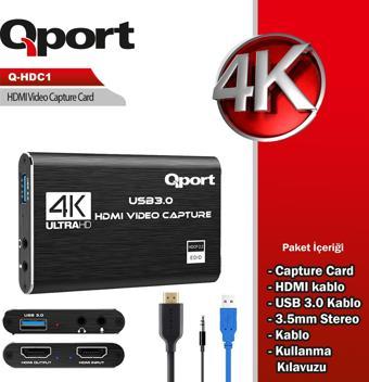 QPort Q-HDC1 HDMI Capture Kart
