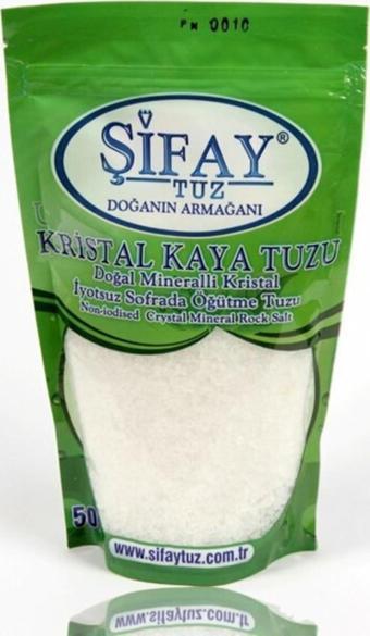 Dünya Naturel Gıda Şifay Kristal Kaya Tuzu 500 Gr.