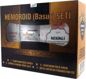 Kademgiller Bitkisel Karışımlı Hemoroid Basur Seti