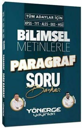 2023 KPSS TYT ALES DGS MSÜ Bilimsel Metinlerle Paragraf Soru Bankası - Yönerge Yayınları